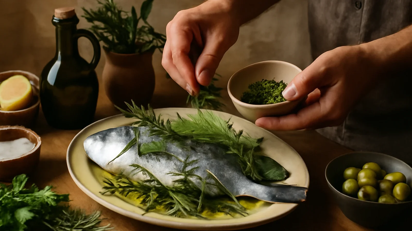 Erbe fresche sul pesce: quando aggiungerle per mantenerne riconoscibile il profumo
